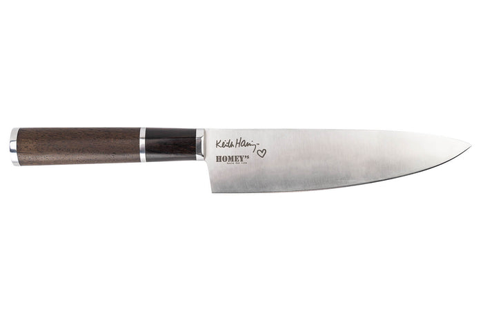 Coffret Homey's Keith Haring couteau de chef 21cm et baguettes Saibashi 30cm