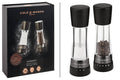 Coffret moulins sel et poivre Cole & Mason Derwent hêtre noir 19cm