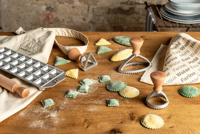 Coffret raviolis maison Marcato Ravioli Like a Pro taille L