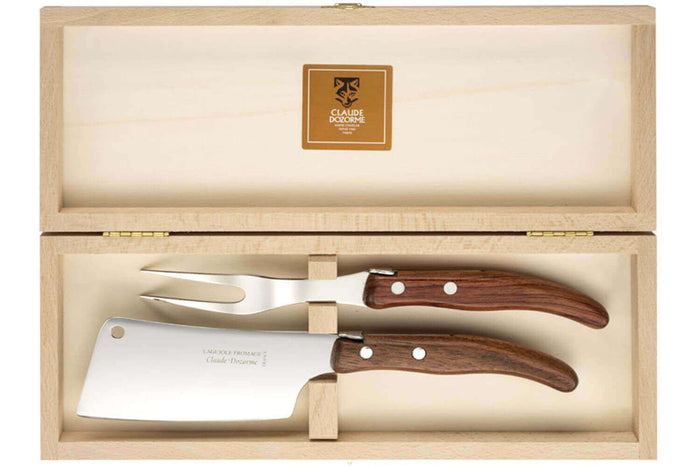 Coffret service à fromage Claude Dozorme Laguiole 2 pièces