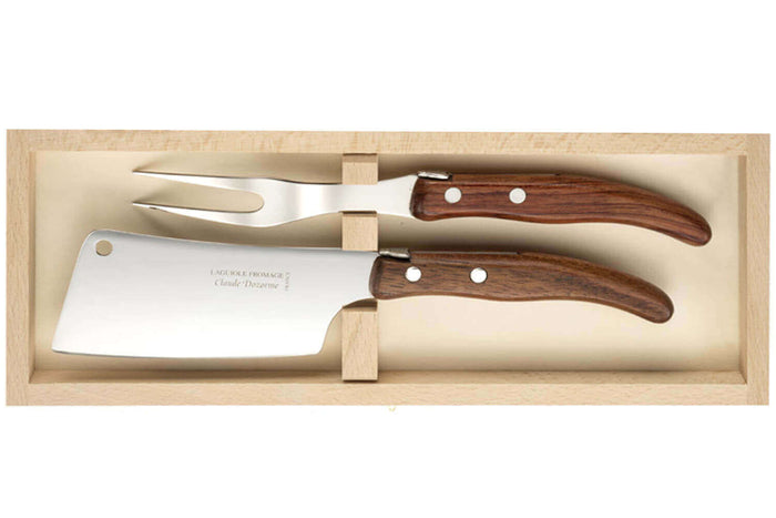 Coffret service à fromage Claude Dozorme Laguiole 2 pièces