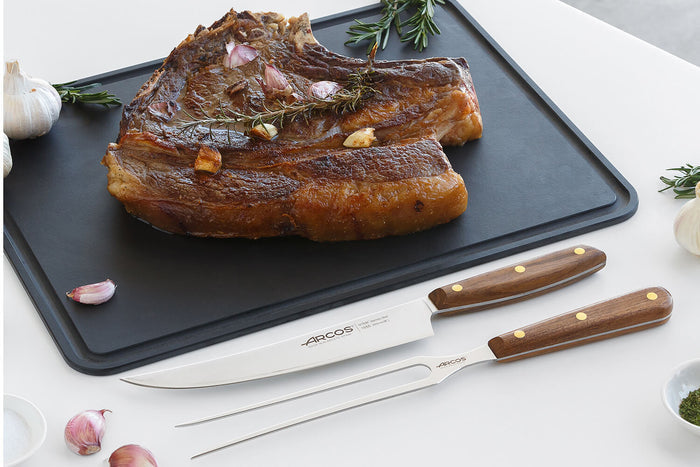 Coffret spécial barbecue Arcos Nordika fouchette + couteau à découper