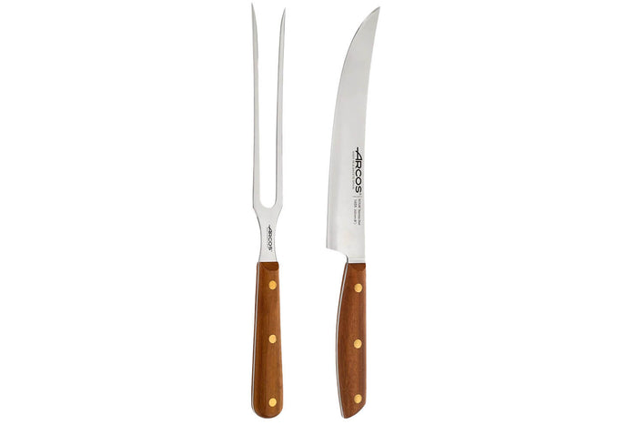Coffret spécial barbecue Arcos Nordika fouchette + couteau à découper