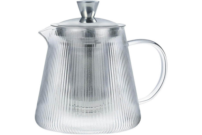 Coffret théière Cristel Darjeeling + 2 tasses en verre borosilicate