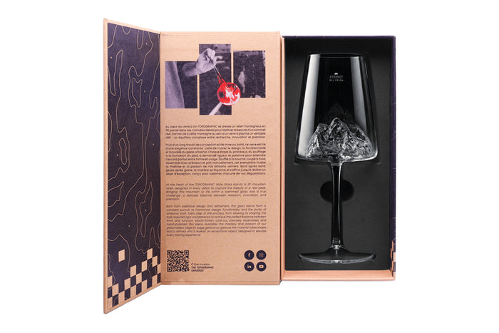 Coffret verre à vin Alaskan Maker Topographic Everest