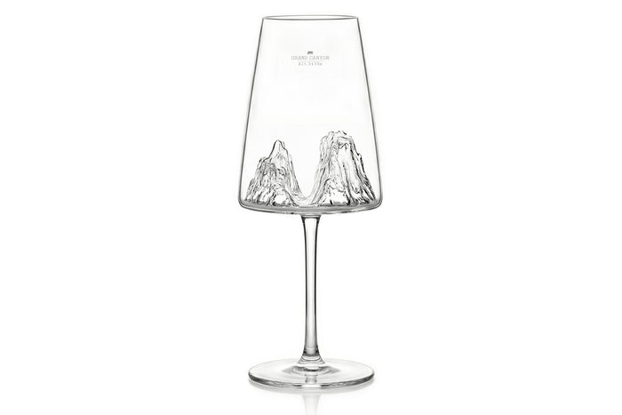 Coffret verre à vin Alaskan Maker Topographic Grand Canyon