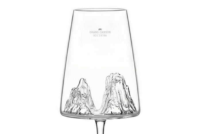 Coffret verre à vin Alaskan Maker Topographic Grand Canyon