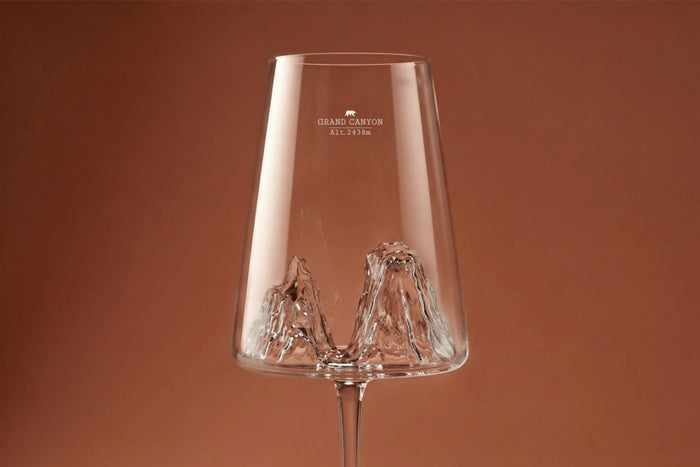 Coffret verre à vin Alaskan Maker Topographic Grand Canyon