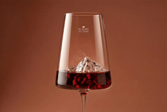 Coffret verre à vin Alaskan Maker Topographic Mont Blanc