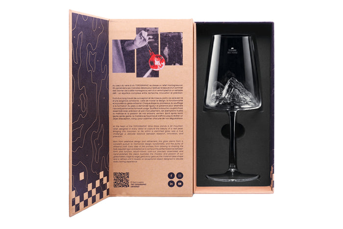 Coffret verre à vin Alaskan Maker Topographic Tofane