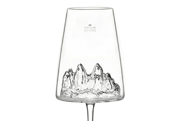 Coffret verre à vin Alaskan Maker Topographic Tre Cime di Lavaredo