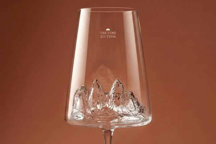 Coffret verre à vin Alaskan Maker Topographic Tre Cime di Lavaredo