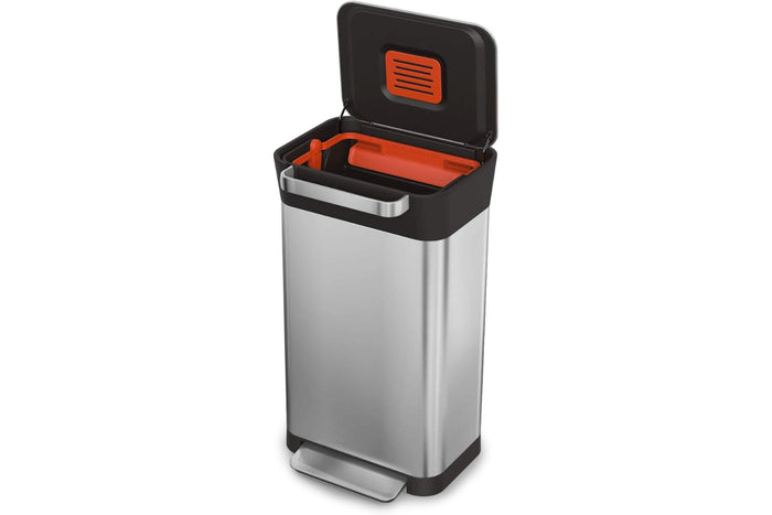 Compacteur à déchets Joseph Joseph Titan 30L en acier inoxydable