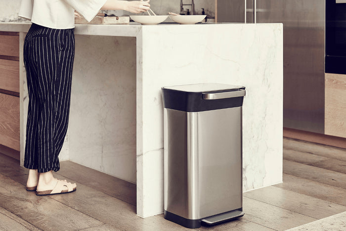 Compacteur à déchets Joseph Joseph Titan 30L en acier inoxydable