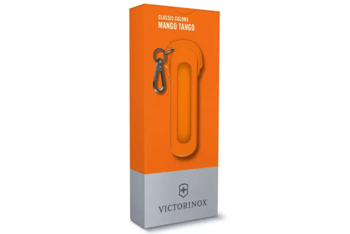 Coque en silicone Victorinox Mango Tango design écouteurs pour couteaux suisses 7cm