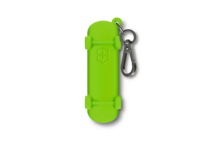 Coque en silicone Victorinox Smashed Avocado design skateboard pour couteaux suisses 7cm