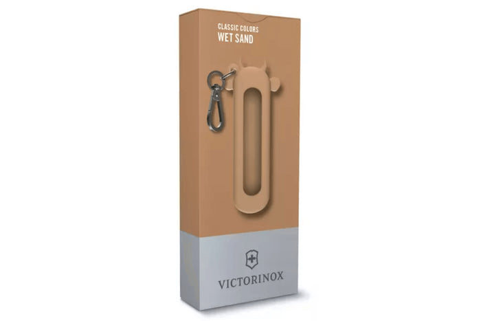 Coque en silicone Victorinox Wet Sand design vache pour couteaux suisses 7cm