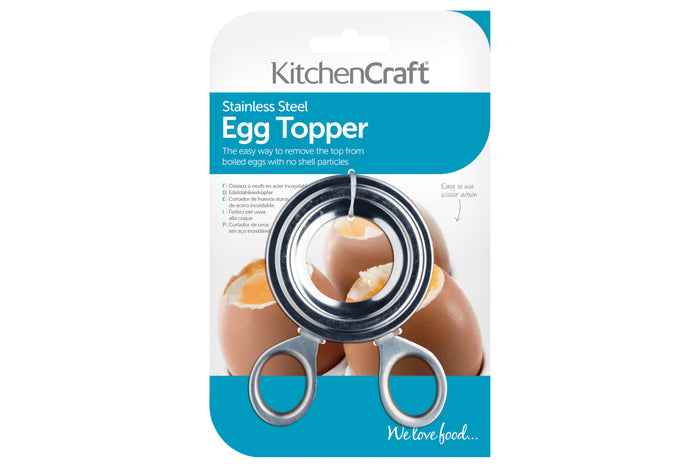 Coupe-oeuf à la coque KitchenCraft en acier inoxydable