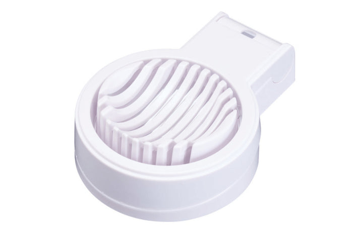 Coupe-œufs KitchenCraft en acier inoxydable et polymère blanc