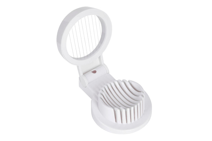 Coupe-œufs KitchenCraft en acier inoxydable et polymère blanc