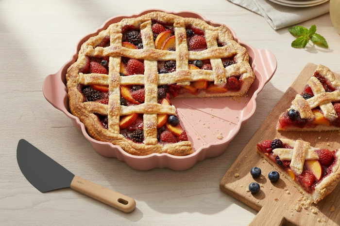 Coupe-tarte anti-rayure Cookut pour plat à tarte Le Formidable