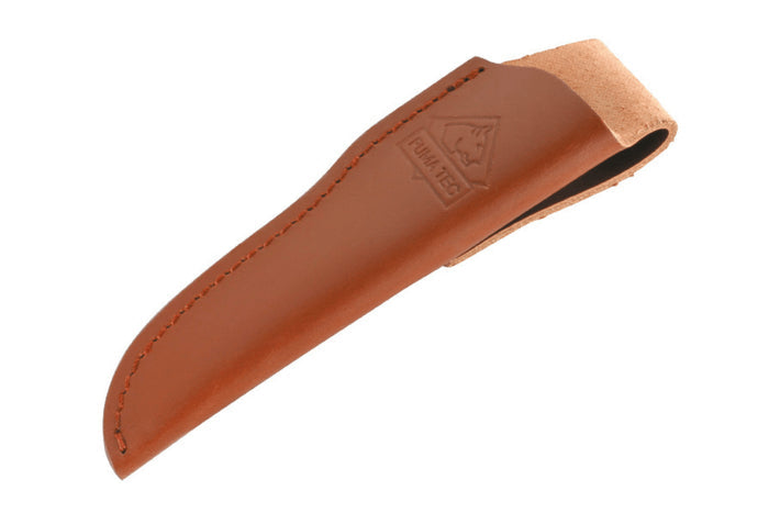 Couteau PUMA-TEC 381011 lame inox 10cm manche en zebrano avec son étui