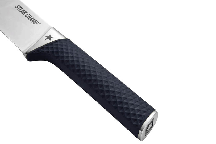 Couteau à barbecue Steak Champ 22cm manche en polymère