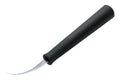 Couteau à crevette courbé Triangle en acier inoxydable