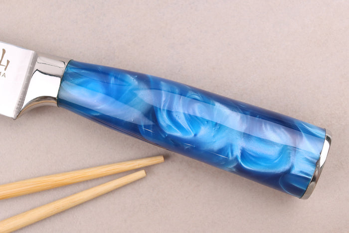 Couteau à découper 20cm Kutoyama Blue Wave