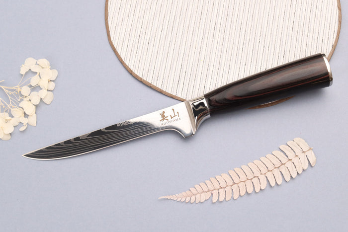 Couteau à désosser 15cm Kutoyama Black Pakka