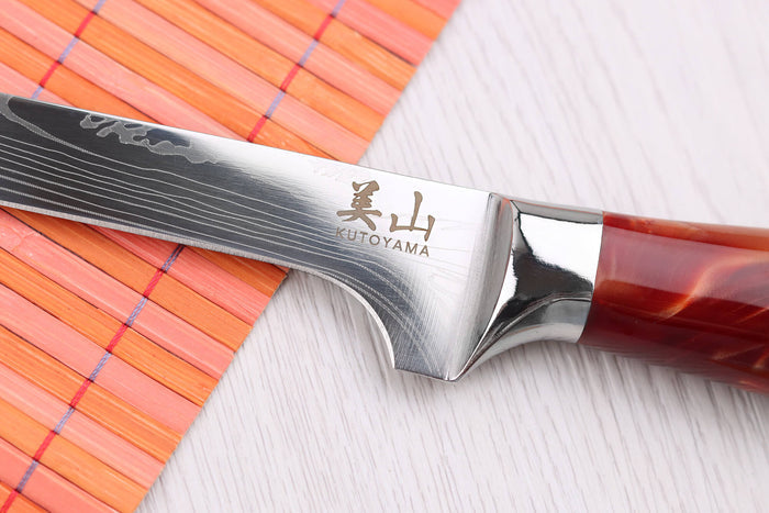 Couteau à désosser 15cm Kutoyama Red Flame
