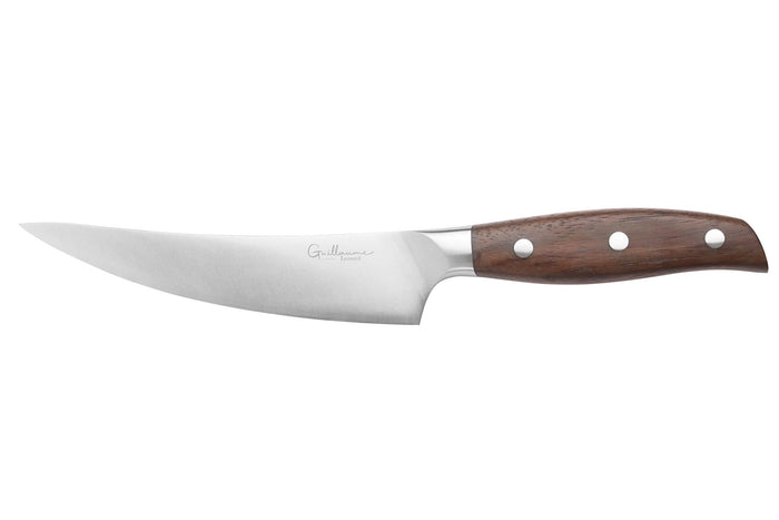 Couteau à désosser 16cm Guillaume Leonard Cuistot en acier inoxydable et bois de santal rouge