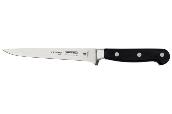 Couteau à désosser Tramontina Century lame forgée 15cm manche polycarbonate noir