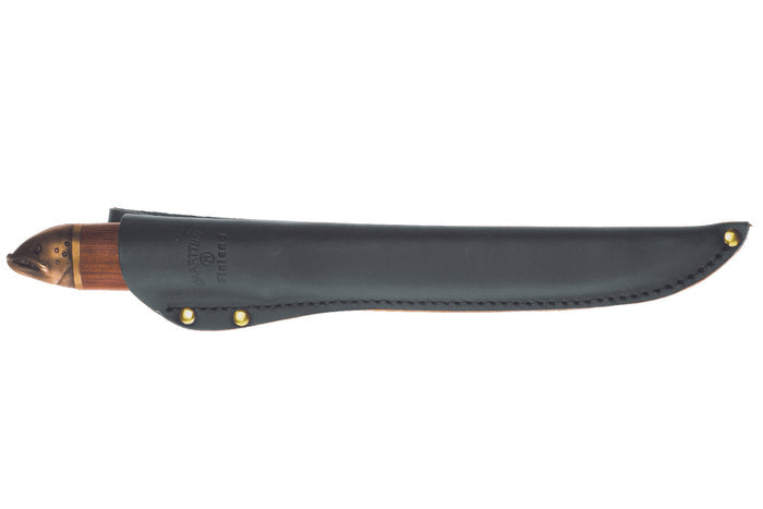 Couteau à filets Marttiini Saumon 552017 lame 19cm manche bois + étui