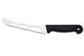 Couteau à fromage pro Giesser lame 15cm dentelée et ajourée à 2 dents