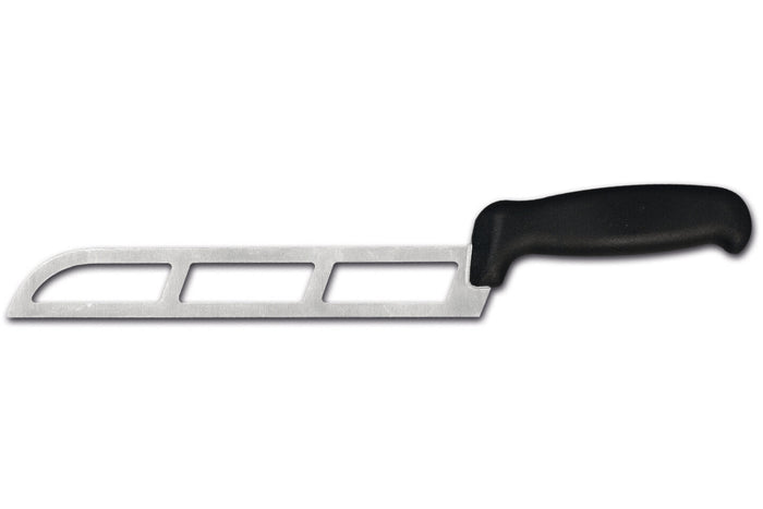 Couteau à fromage professionnel Ambrogio Sanelli Supra ajouré noir 22cm