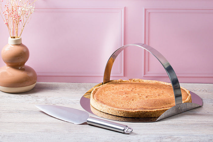 Couteau à gâteau Cristel POC en acier inoxydable