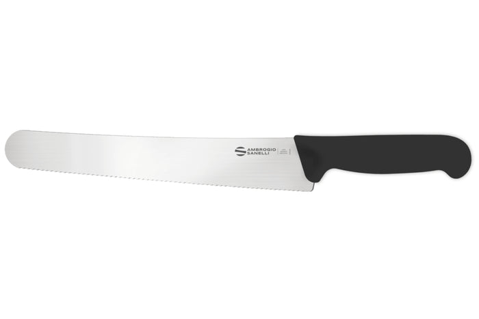 Couteau à pain courbé professionnel Ambrogio Sanelli Supra microdenté 26cm
