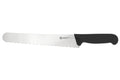 Couteau à pain courbé professionnel Ambrogio Sanelli Supra Vague noir 26cm