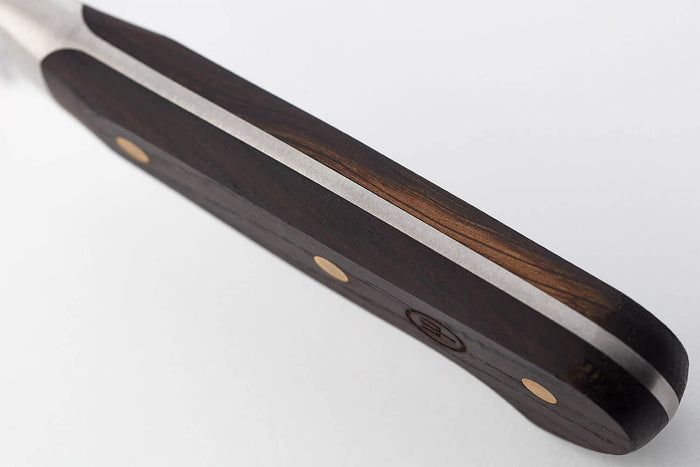 Couteau à pain extra-large Wüsthof Crafter forgé 26cm en chêne fumé