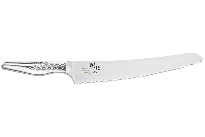 Couteau à pain japonais Kai Seki Shoso lame dentelée 21cm
