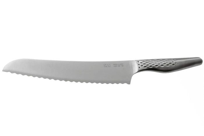 Couteau à pain japonais Kai Seki Shoso lame dentelée 21cm