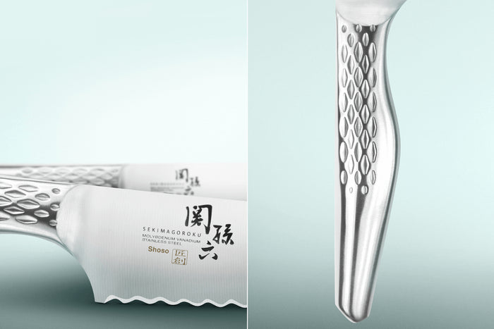 Couteau à pain japonais Kai Seki Shoso lame dentelée 21cm