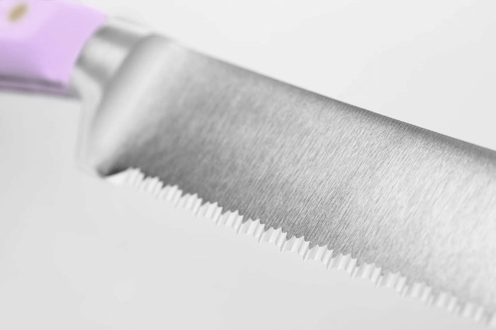 Couteau à pain Wusthof Classic Colour Purple Yam forgé lame micro-dentelée 23cm