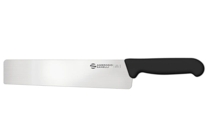 Couteau à pâte professionnel Ambrogio Sanelli Supra noir 25cm