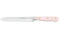 Couteau à saucisson Wusthof Classic Colour Pink Himalayan Salt forgé lame crantée 14cm