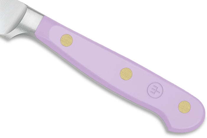 Couteau à saucisson Wusthof Classic Colour Purple Yam forgé lame crantée 14cm