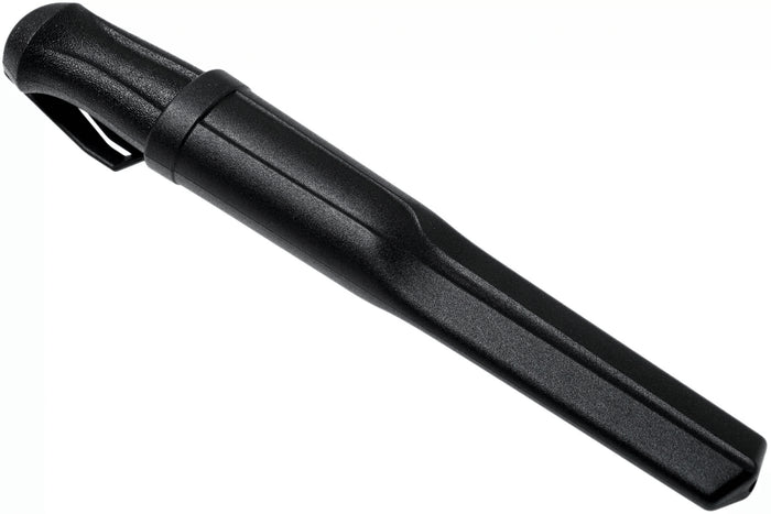 Couteau à sculpter bois Mora Basic 12658 lame inox 7,5cm manche polypropylène noir + étui