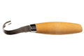 Couteau à sculpter Mora 162 double tranchant 13446 lame inox 5,5cm manche bouleau