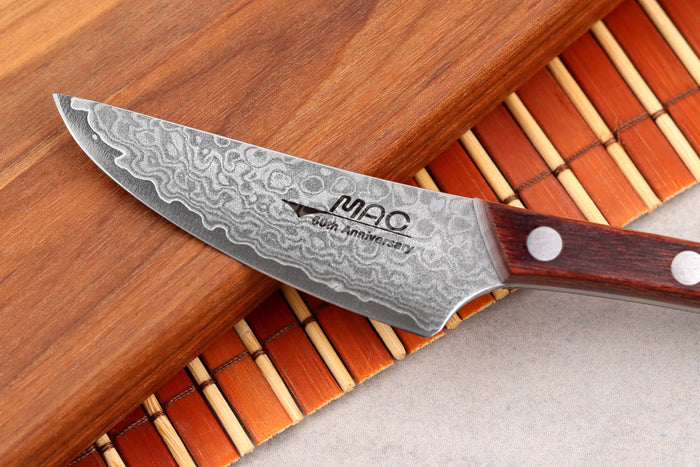 Couteau à steak 7,5cm japonais MAC Damas 45 couches 60th anniversary - Édition limitée